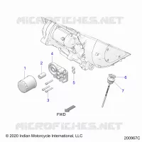 OIL FILTER/ADAPTER, AND DIPSTICK