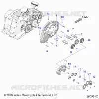 ENGINE, CAM SHAFTS AND GEARS