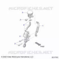 BRAKES, MASTER CYLINDER, REAR