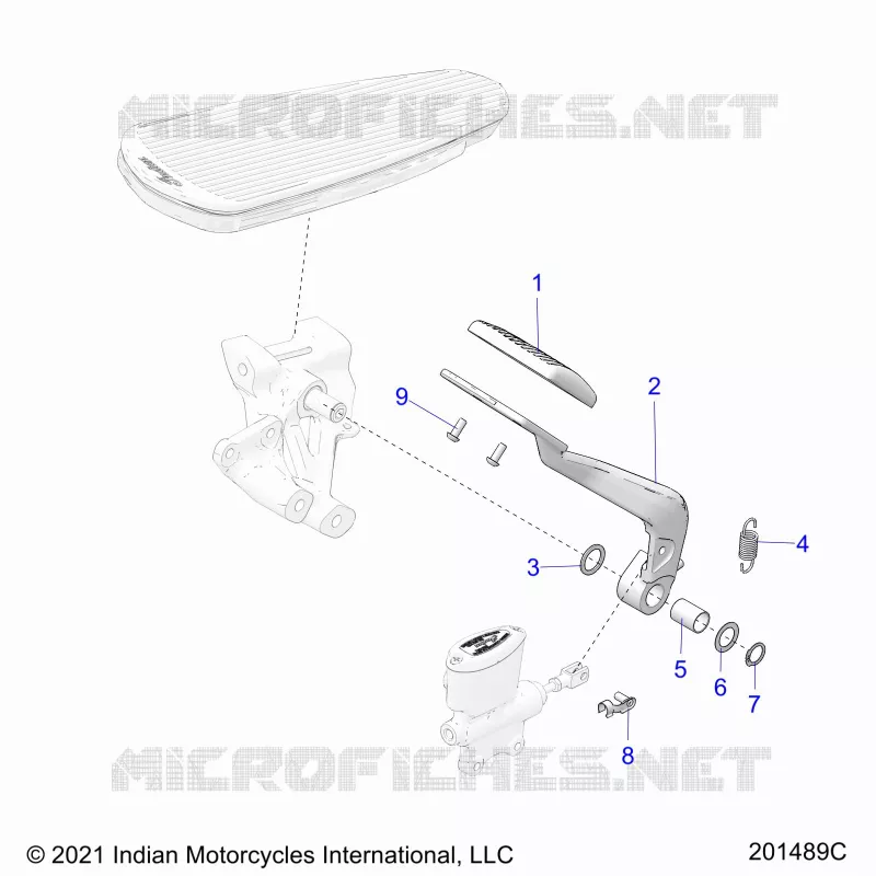 BRAKES, BRAKE PEDAL