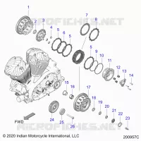 DRIVE TRAIN, CLUTCH AND PRIMARY DRIVE