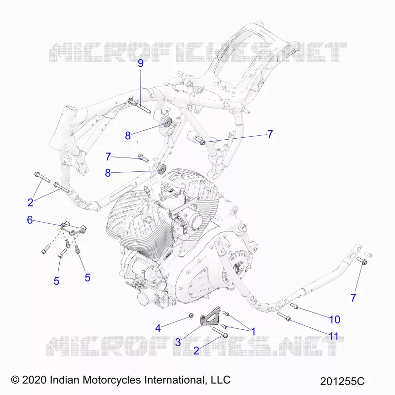 ENGINE, ENGINE MOUNTING