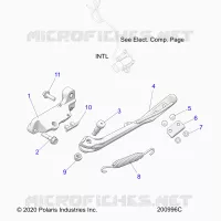 CHASSIS, SIDE STAND
