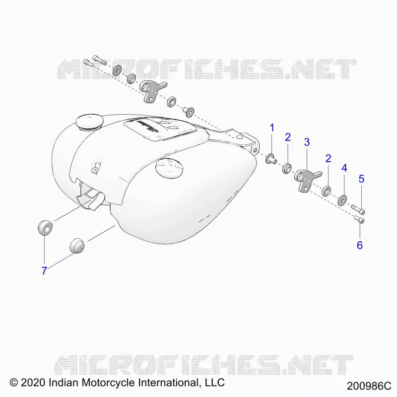 FUEL SYSTEM, FUEL TANK MOUNTING