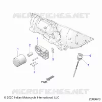 OIL FILTER/ADAPTOR, AND DIPSTICK