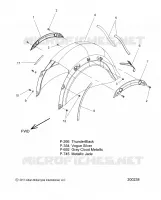BODYWORK - REAR FENDER