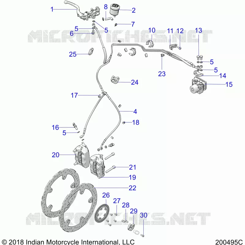 FRONT BRAKE ASM.