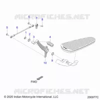 DRIVE TRAIN, SHIFT PEDAL AND SHIFT LINKAGE