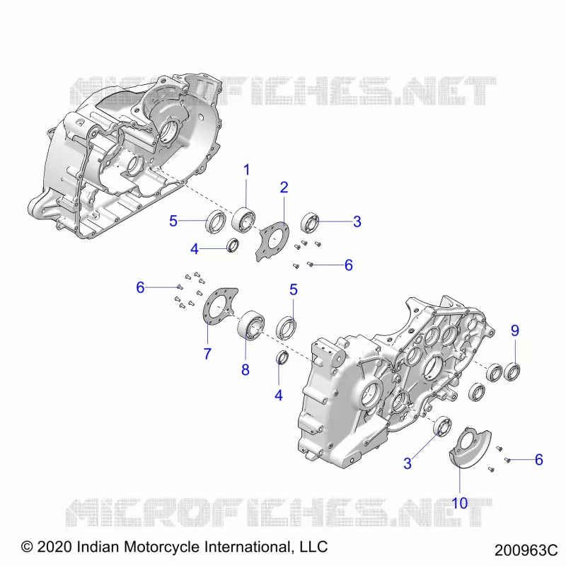 CRANKCASE BEARINGS