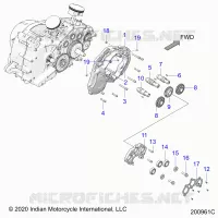 ENGINE, CAM SHAFTS AND GEARS