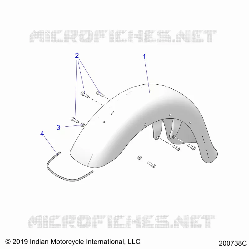 BODYWORK - FRONT FENDER