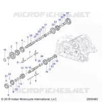 DRIVE TRAIN, INPUT AND OUTPUT SHAFTS