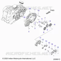 ENGINE, CAM SHAFTS AND GEARS