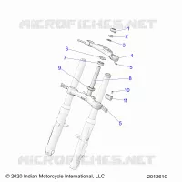 UPPER AND LOWER STEERING CLAMPS