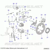 REAR BRAKE ASM