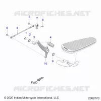 DRIVE TRAIN, SHIFT PEDAL AND SHIFT LINKAGE