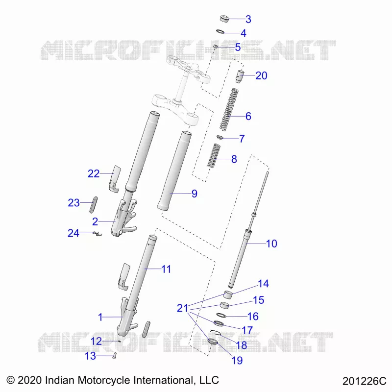 FRONT SUSPENSION FORKS