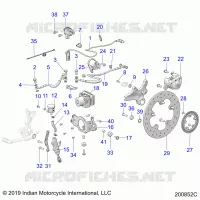 REAR BRAKE ASM