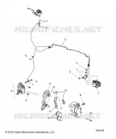 FRONT BRAKE ASM., W/ABS