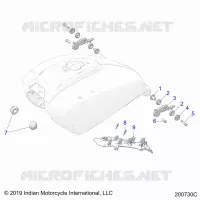 FUEL SYSTEM, FUEL TANK MOUNTING