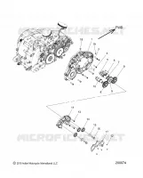ENGINE, CAM SHAFTS AND GEARS