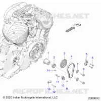 CAM CHAIN AND SPROCKETS