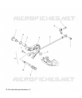 DRIVE TRAIN, SHIFT PEDAL AND LINKAGE