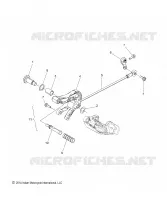 DRIVE TRAIN, SHIFT PEDAL AND LINKAGE