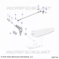 DRIVE TRAIN, SHIFT PEDAL AND SHIFT LINKAGE