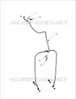 FRONT BRAKE BRAKE LINE