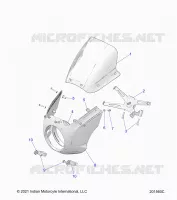 BODY, FRONT COWLING