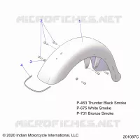 BODYWORK - FRONT FENDER