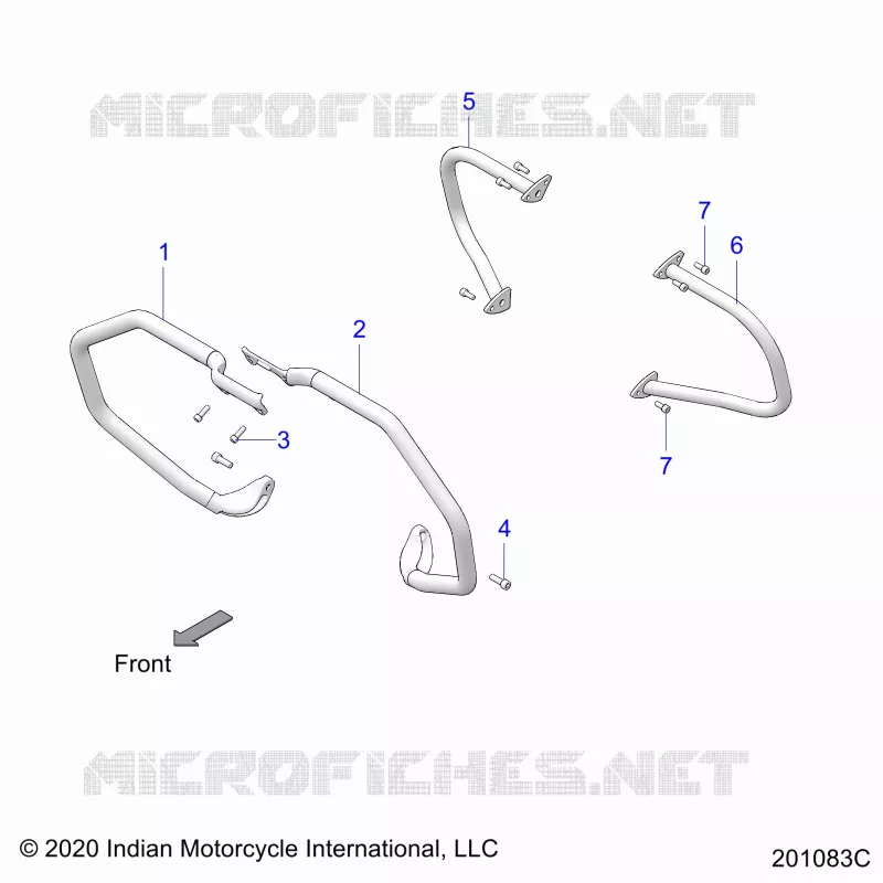 CHASSIS, HIGHWAY BAR/TIP OVER BAR