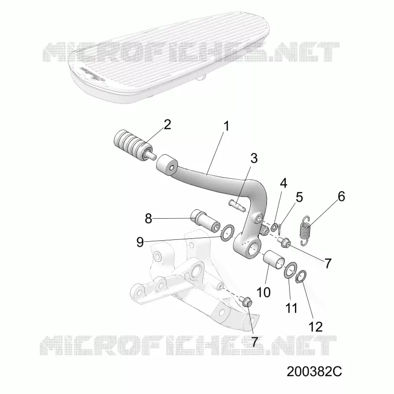BRAKES, BRAKE PEDAL