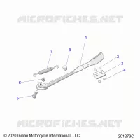 CHASSIS, SIDE STAND