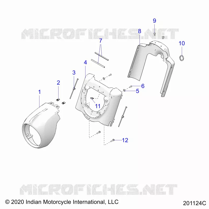HEADLIGHT HOUSING