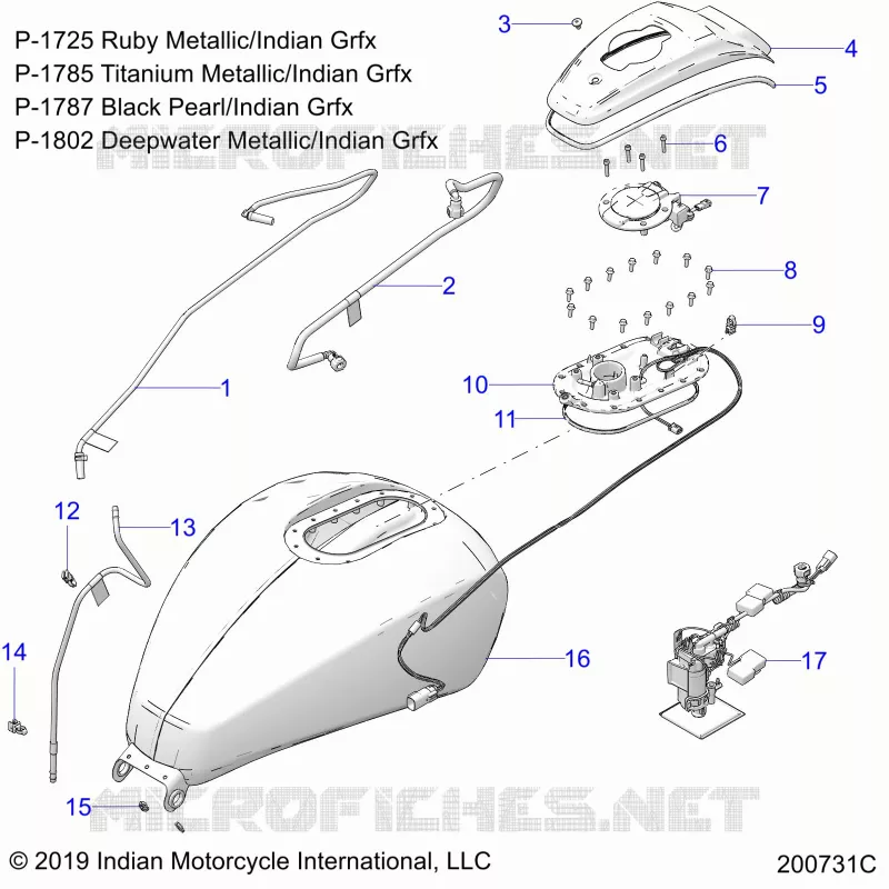 FUEL SYSTEM, FUEL TANK ASM.