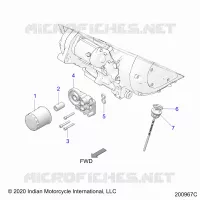 OIL FILTER/ADAPTER, AND DIPSTICK