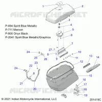 SADDLEBAG ASM.