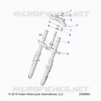 UPPER AND LOWER STEERING CLAMPS