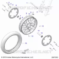 FRONT WHEEL