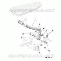 BRAKES, BRAKE PEDAL