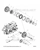 DRIVE TRAIN, CLUTCH AND PRIMARY DRIVE