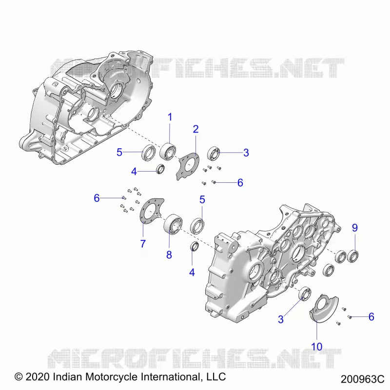 CRANKCASE BEARINGS