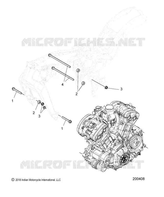 ENGINE, MOUNTING