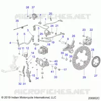 REAR BRAKE ASM
