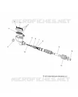 REAR BRAKE, MASTER CYLINDER