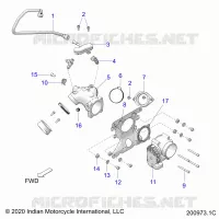 FUEL SYSTEM, FUEL CLAM SHELL/THROTTLE BODY