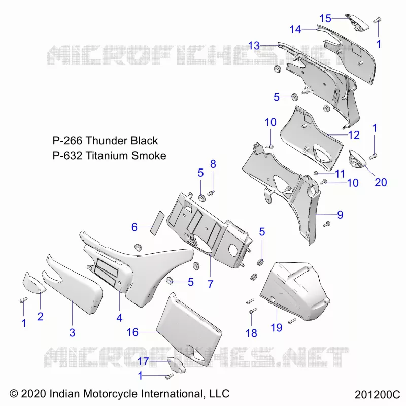 BODY, SIDE/REAR COVERS