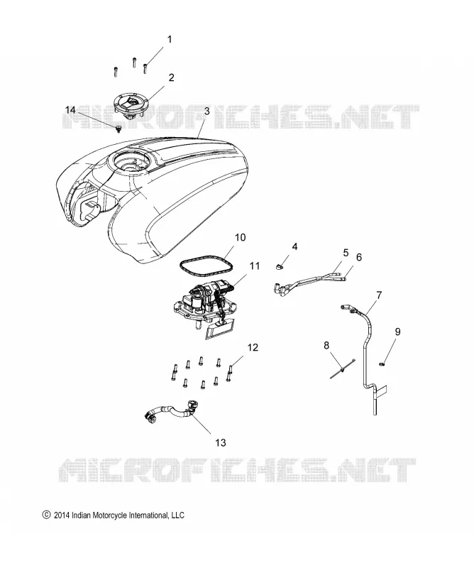 FUEL SYSTEM, FUEL TANK ASM.